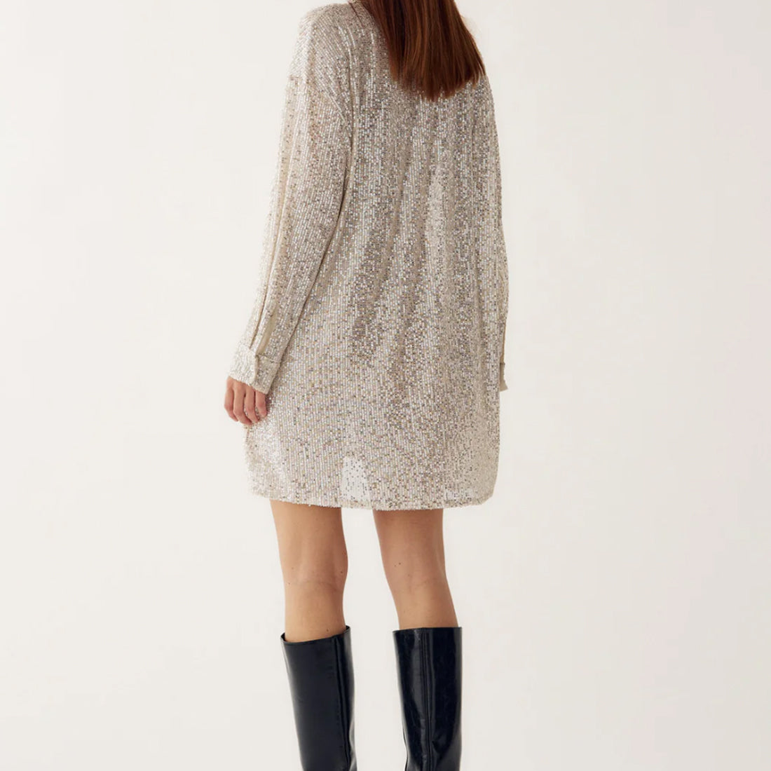 Lizanne Skjorte Paljetter - By Noella