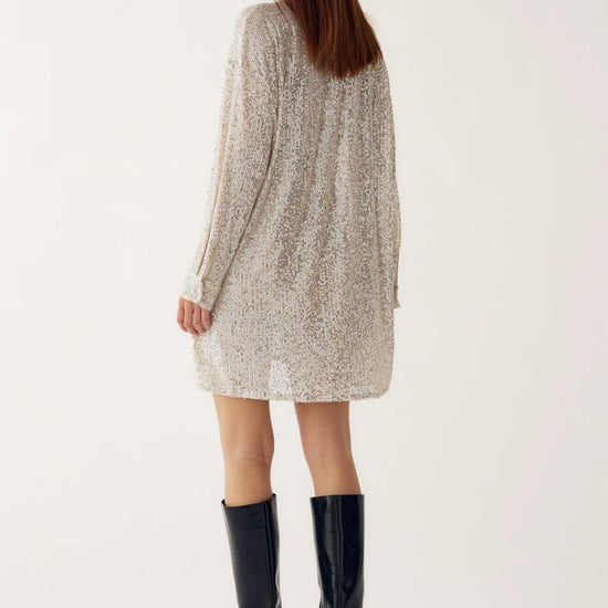 Lizanne Skjorte Paljetter - By Noella