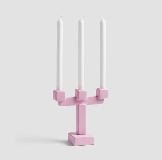 Lysestake Chunk Large Rosa - By &Klevering