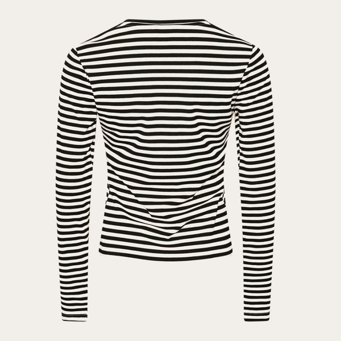 Luana Top Ivory/Black Stripe - By Noella