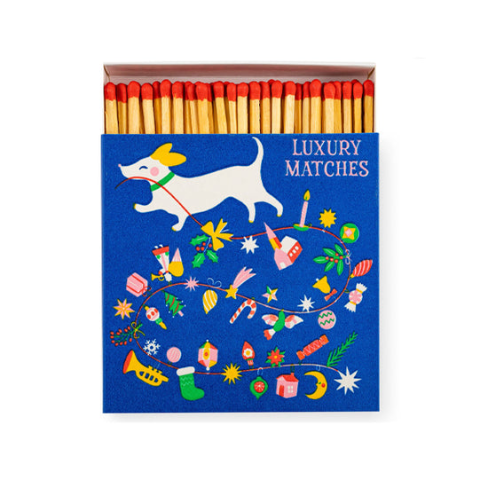 Fyrstikker Julehund - By The Archivist Gallery