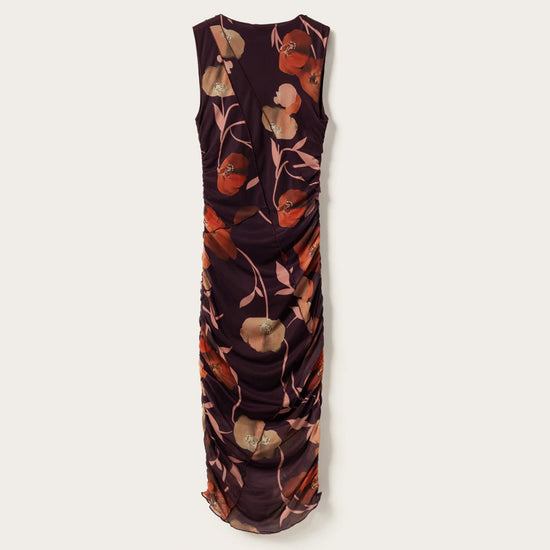 Sutton Kjole Caris Red Print - By Noella