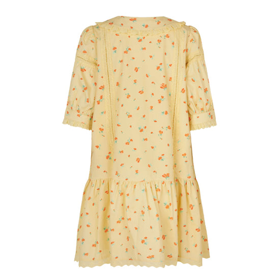 Freja Dress Blooming Butter - By Cras Copenhagen