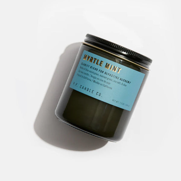 Myrtle Mint Candle Standar - By P.F. Candle Co.