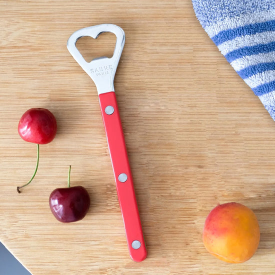Flaskeåpner Bistro Solid Red - By Sabre Paris