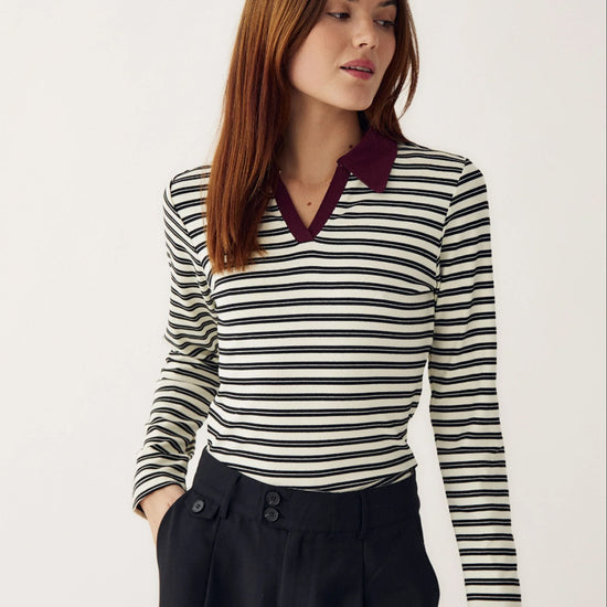 Luane Top Striper - By Noella