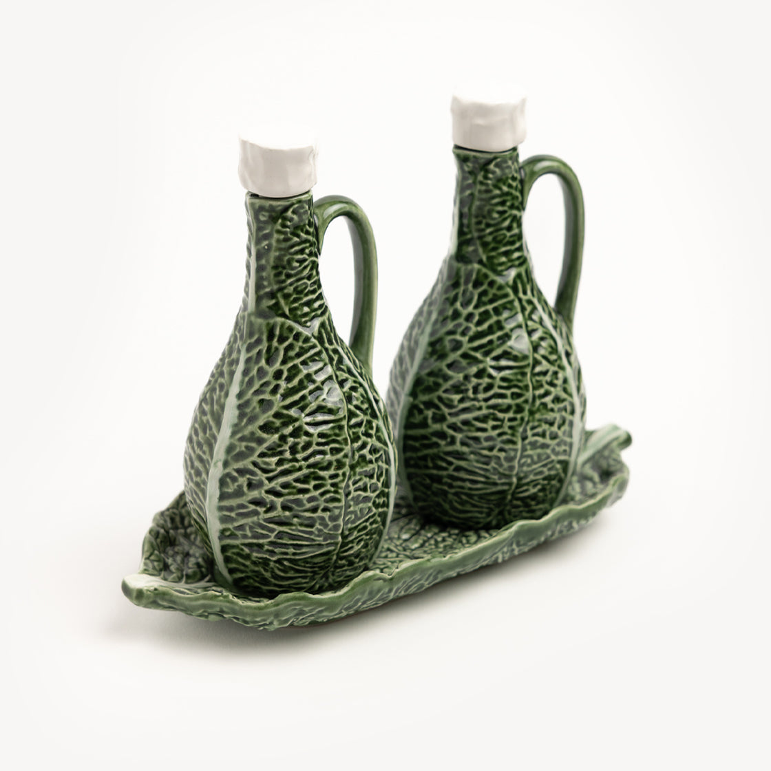 Oljeflasker To Stk. Med Fat - By Heim Studio