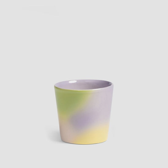 Mug Hue Small yellow/purple/green - Kopp - By &Klevering
