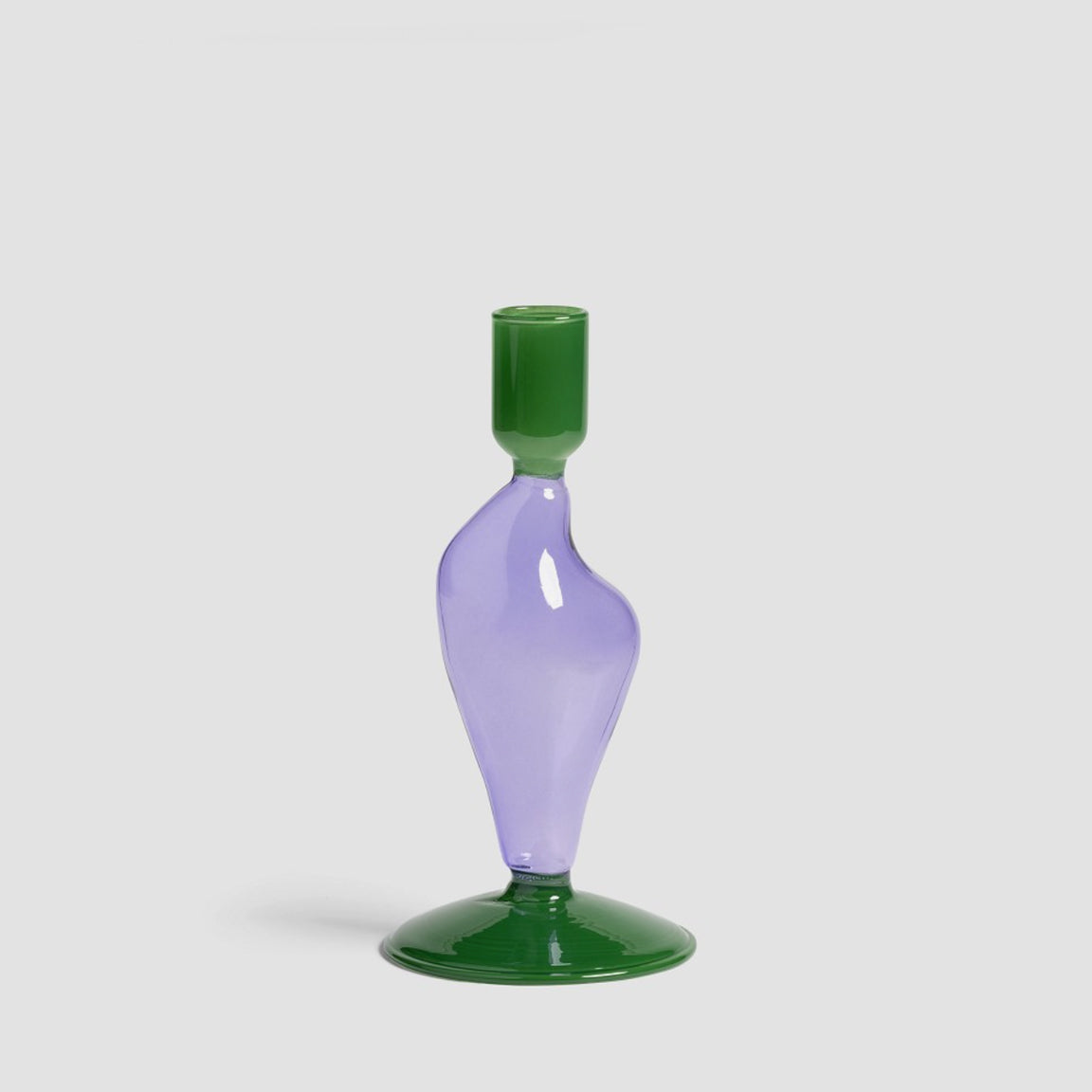Candle Holder Flux Lilac - By &Klevering