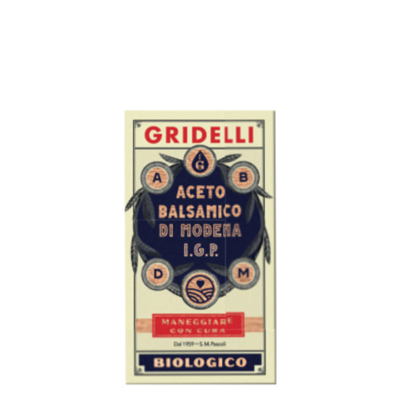 ACETO BALSAMICO NERO 250 ML - By Gridelli