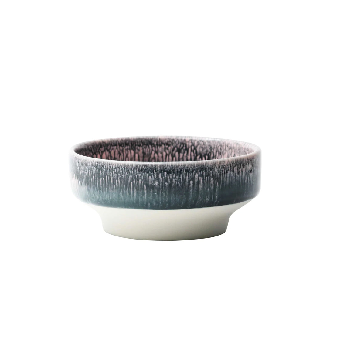 Dip Dish Punk Blond - By Studio Arhoj keramikk-skål med unik glasur og bred, stabil fot i delikat design