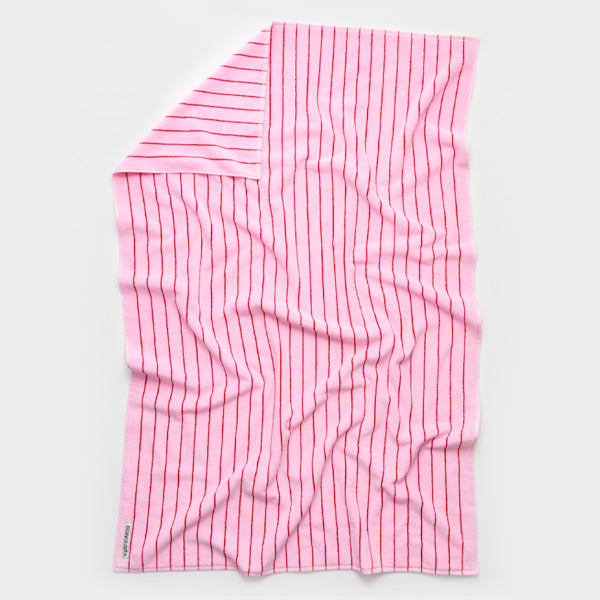 Naram Badelaken Baby Pink/Ski Patrol - By Bongusta