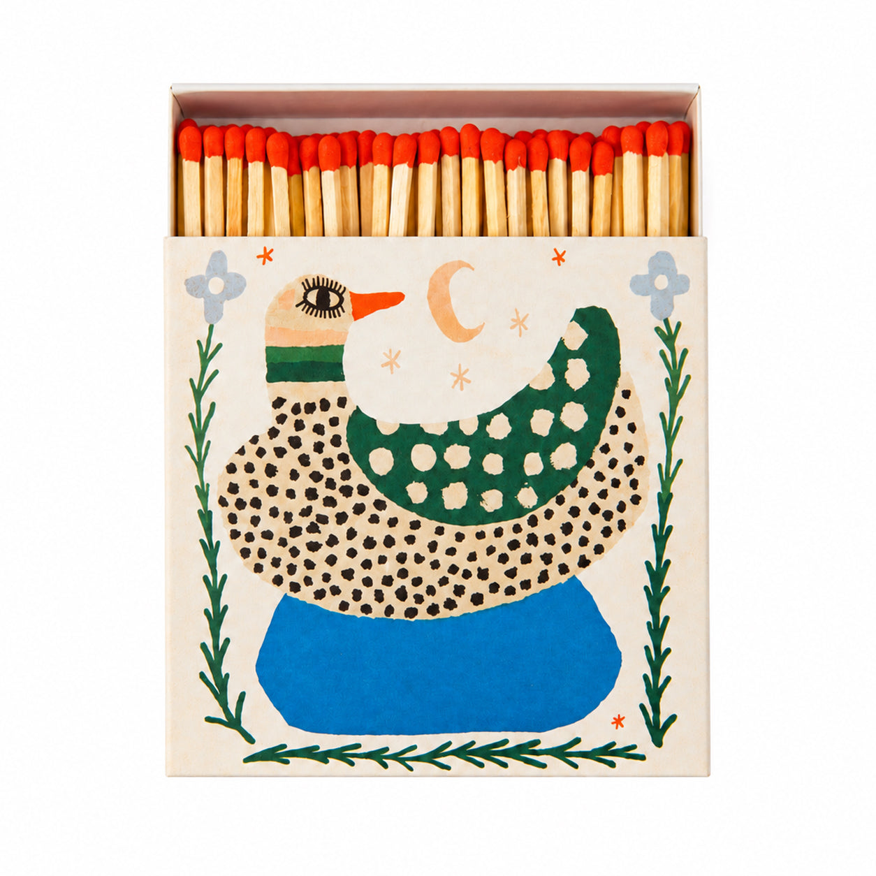 Fyrstikker Fugle med Prikker - By The Archivist Gallery