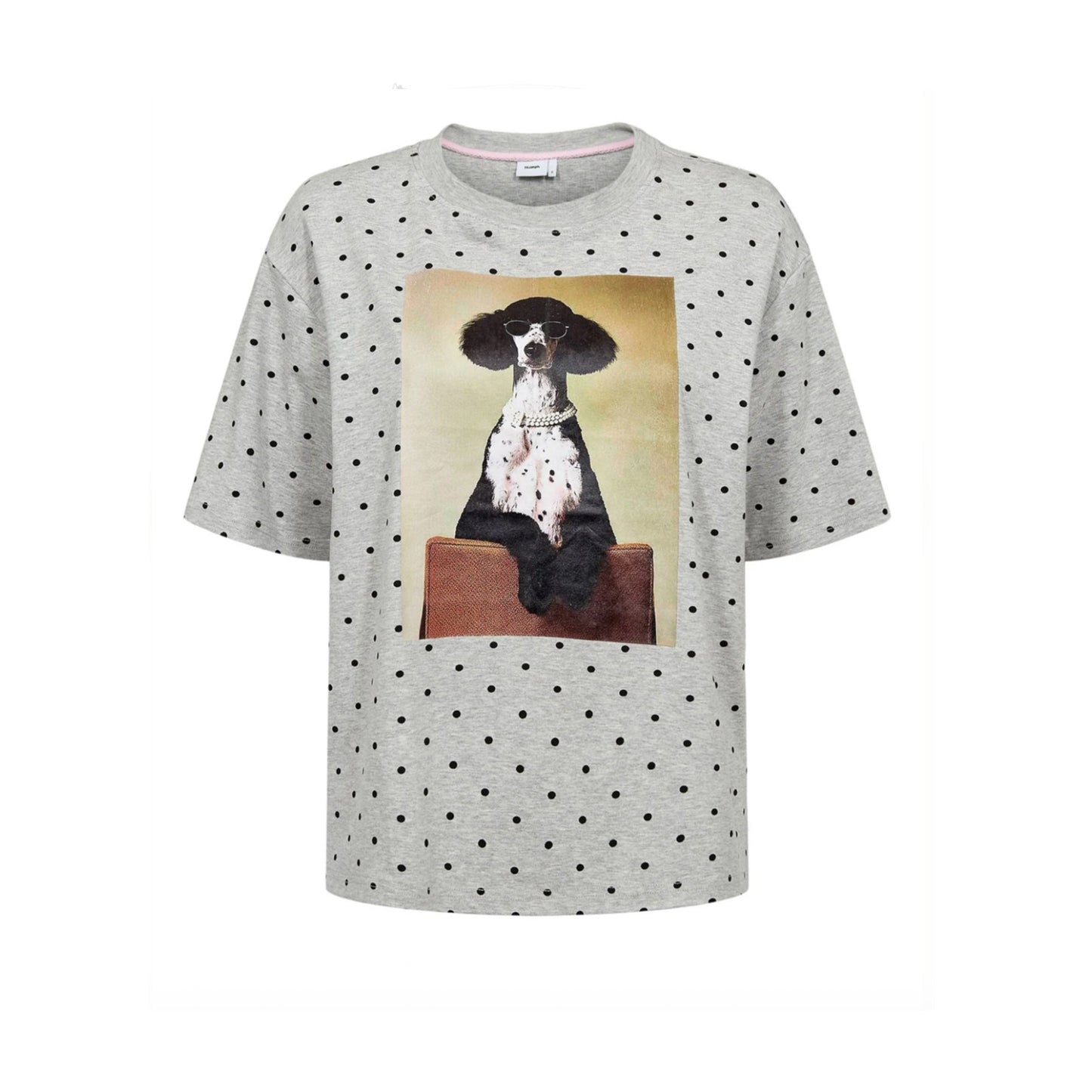 T Shirt Oversized Lys Grå - By Nümph