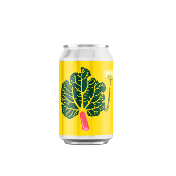 Fruktsmekk Rabarbra + Hylleblomst (brus) - By Safteriet