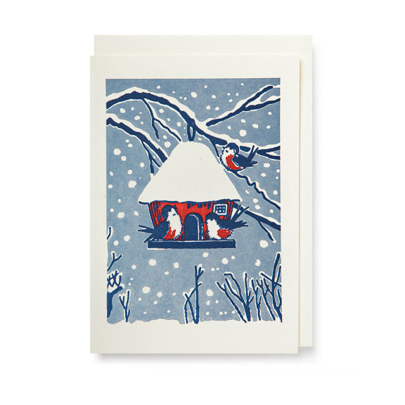 Postkort Bjørk med Snø - By The Archivist Gallery