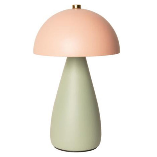 Lampe Oppladbar Rosa/Lys Grøn - By Cést Bon