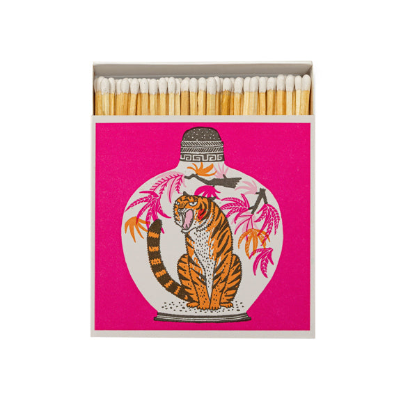 Fyrstikker Tiger Rosa - By The Archivist Gallery