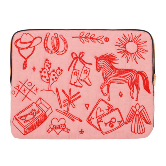 Polly Brodert Datamappe Flamingo - By Habiba
