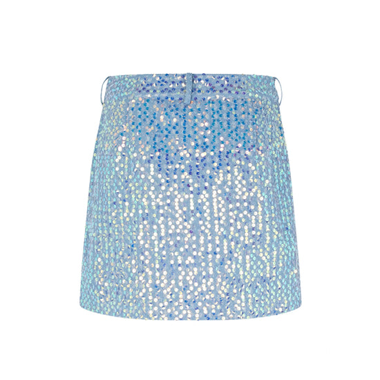 Load image into Gallery viewer, North Skirt Blue Glitter - By Cras Copenhagen
