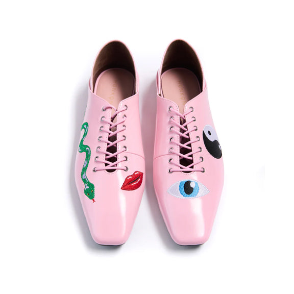 Sko Elfrida Rosa - By Hunkön