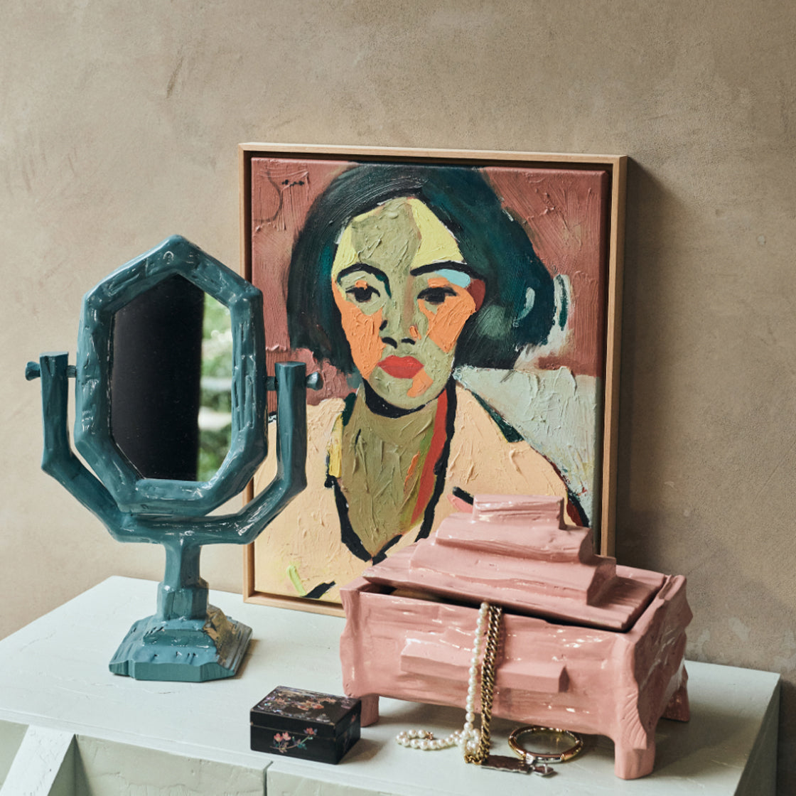Bordspeil Petrol - By HK Living/Teun Zwets