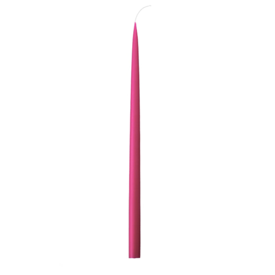 Stearinlys Standar Cerise Rosa 35x2,2 cm - By Kunstindustrien