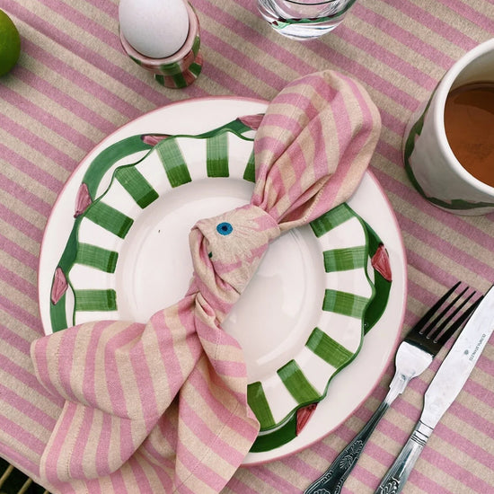 Frokostfat Grøn Frynser - By Anna+Nina