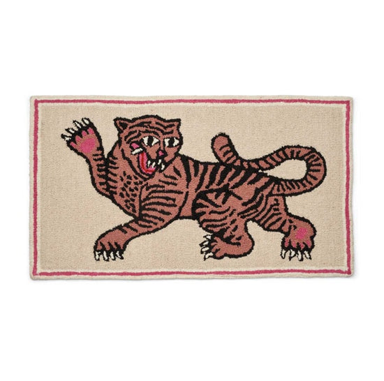 Frame Rug Pink Tiger - By Bongusta