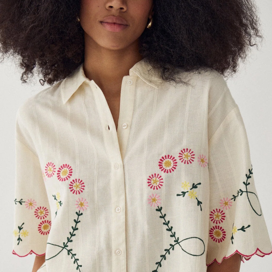 Topp Kealy Offwhite - By Noella