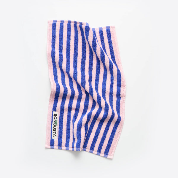 Naram Gjestehåndkle Små Dazzling Blue/Rose- By Bongusta