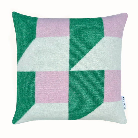 Cubics Putetrekk Gressgrøn/Rosa - By Maison Deux
