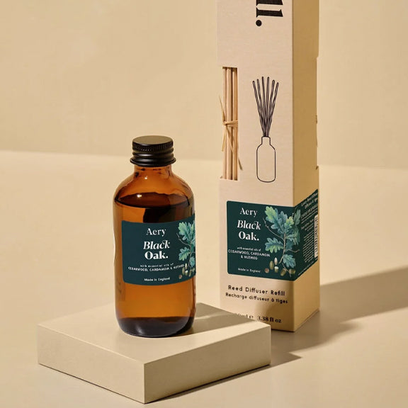 Black Oak Amber Diffuser - By Aery Living