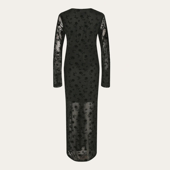 Kameyella Dress Black Print - By Noella