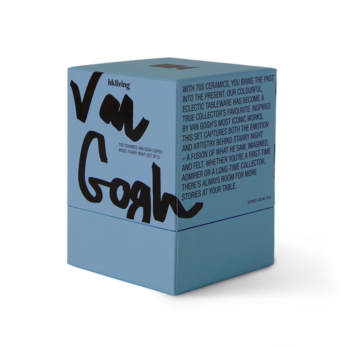70´s Keramikk Kopp Van Gogh Sett med 2 - By HK Living