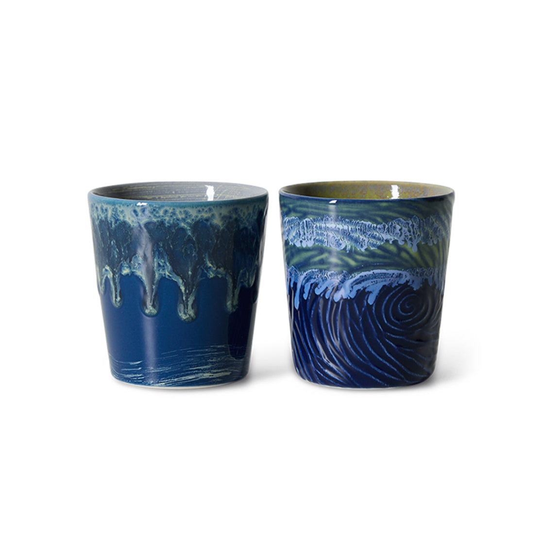 70´s Keramikk Kopp Van Gogh Sett med 2 - By HK Living