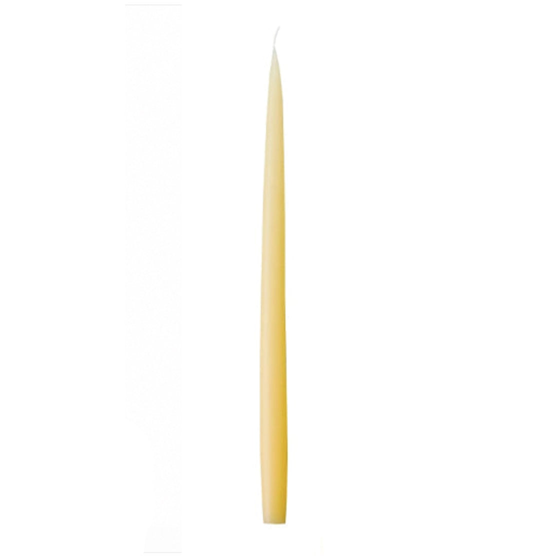 Stearinlys Standar Pastel Gul 35x2,2 cm - By Kunstindustrien