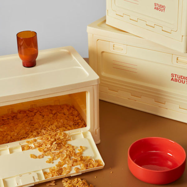 Oppbevaringsboks Medium Lys Gul - By Studio About