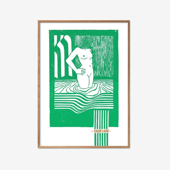 GREEN LAKE Print - By Studio Aarhus
