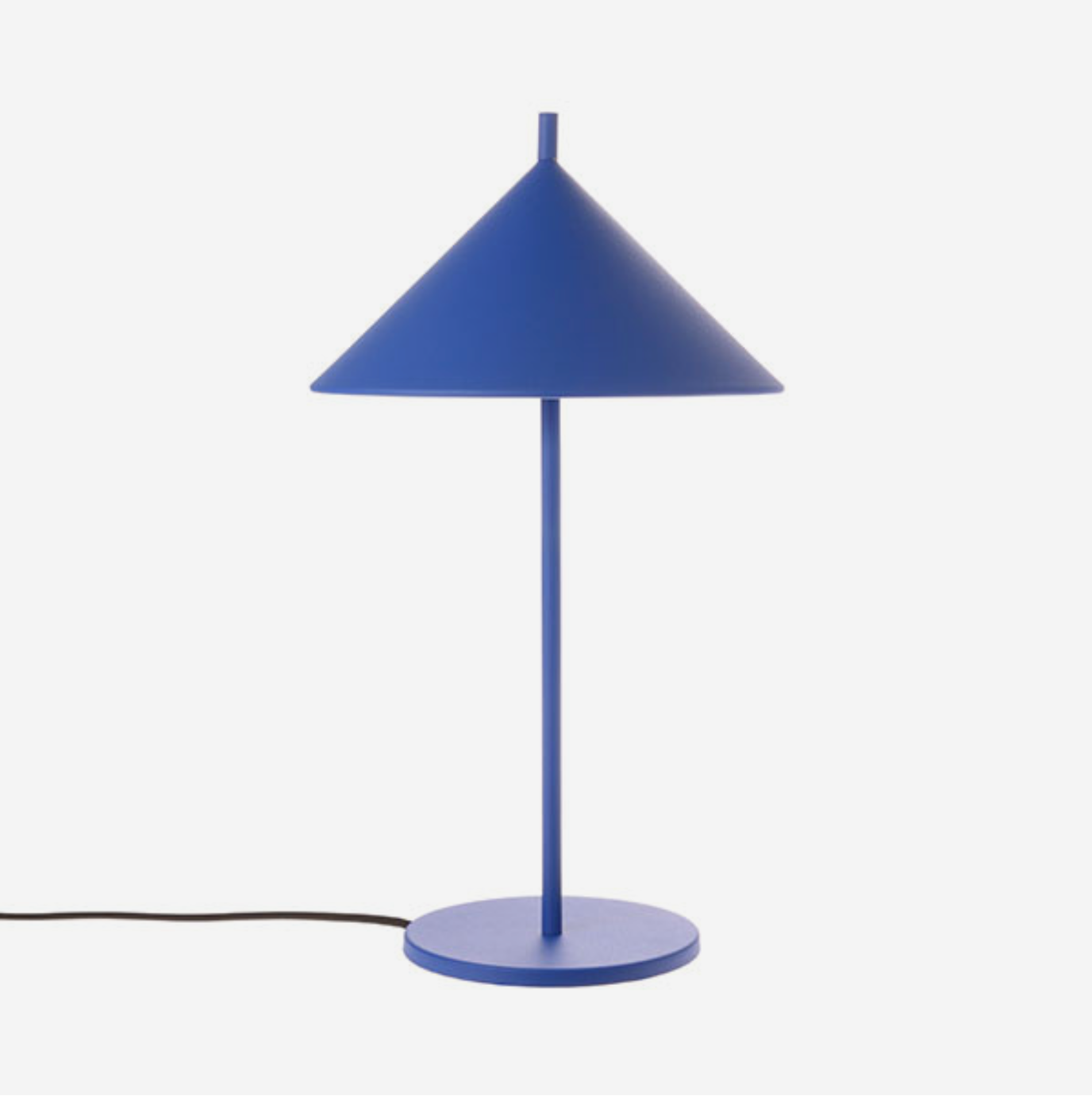 Metal Triangel Table Lamp Cobalt - By HK Living