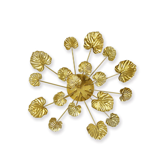 Wall Flower Metall Gold Small - By Eden Outcast
