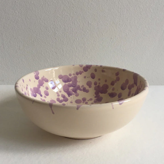 Medium skål, keramikk, lavendel 16 cm - By Olio Olio