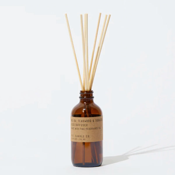 Teak and Tobacco Diffuser - By P.F. Candle Co.
